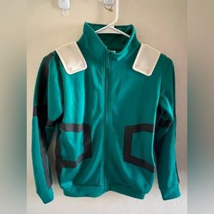 (NWOT) My Hero Academia, Jump Shop Japan — Izuku Midoriya Jersey-style Jacket